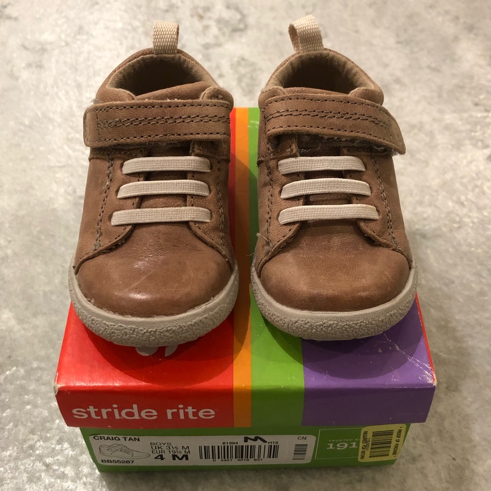 Stride Rite leather shoes 4 (infant)